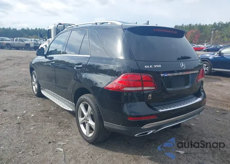 2017 Mercedes-Benz Gle 350 4Matic из США, поврежденный, VIN 4JGDA5HB4HA914755